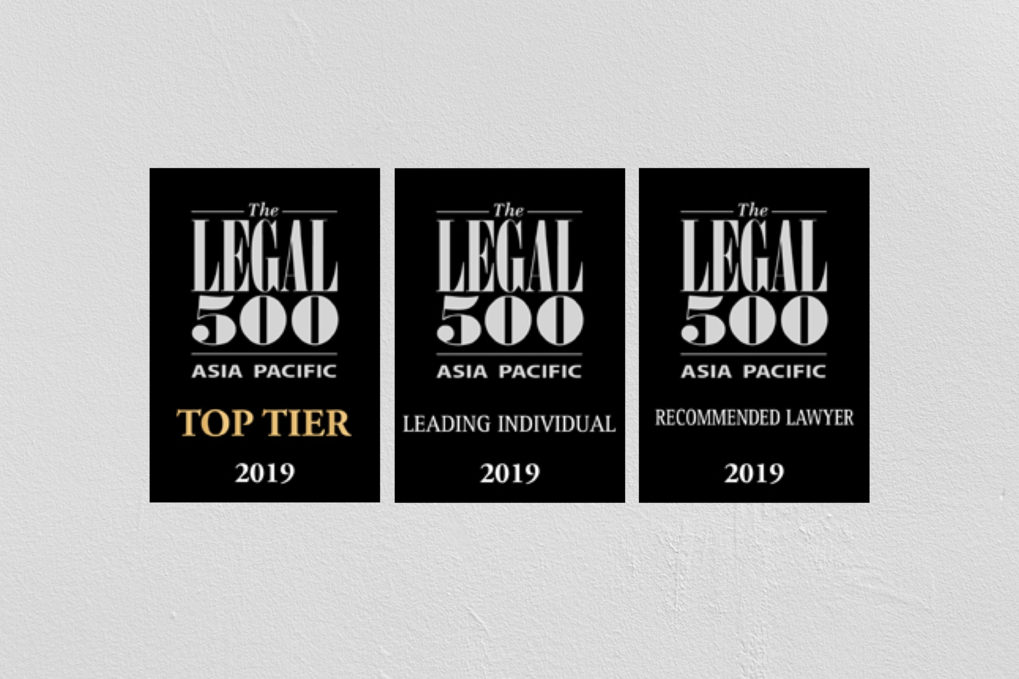 Top Tier – The LEGAL 500 Rankings, 2019