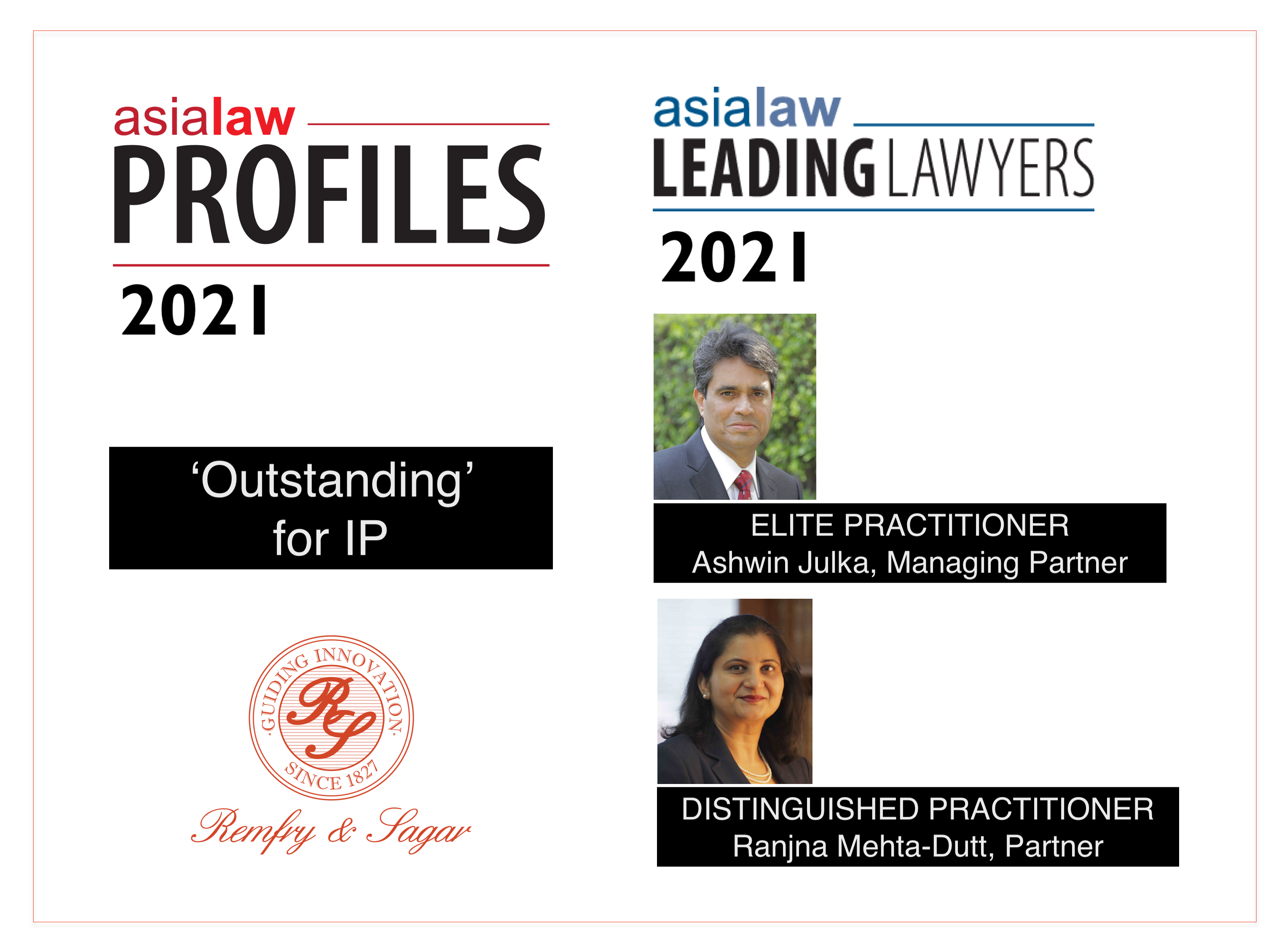 Asialaw Profiles & Leading Lawyers 2021